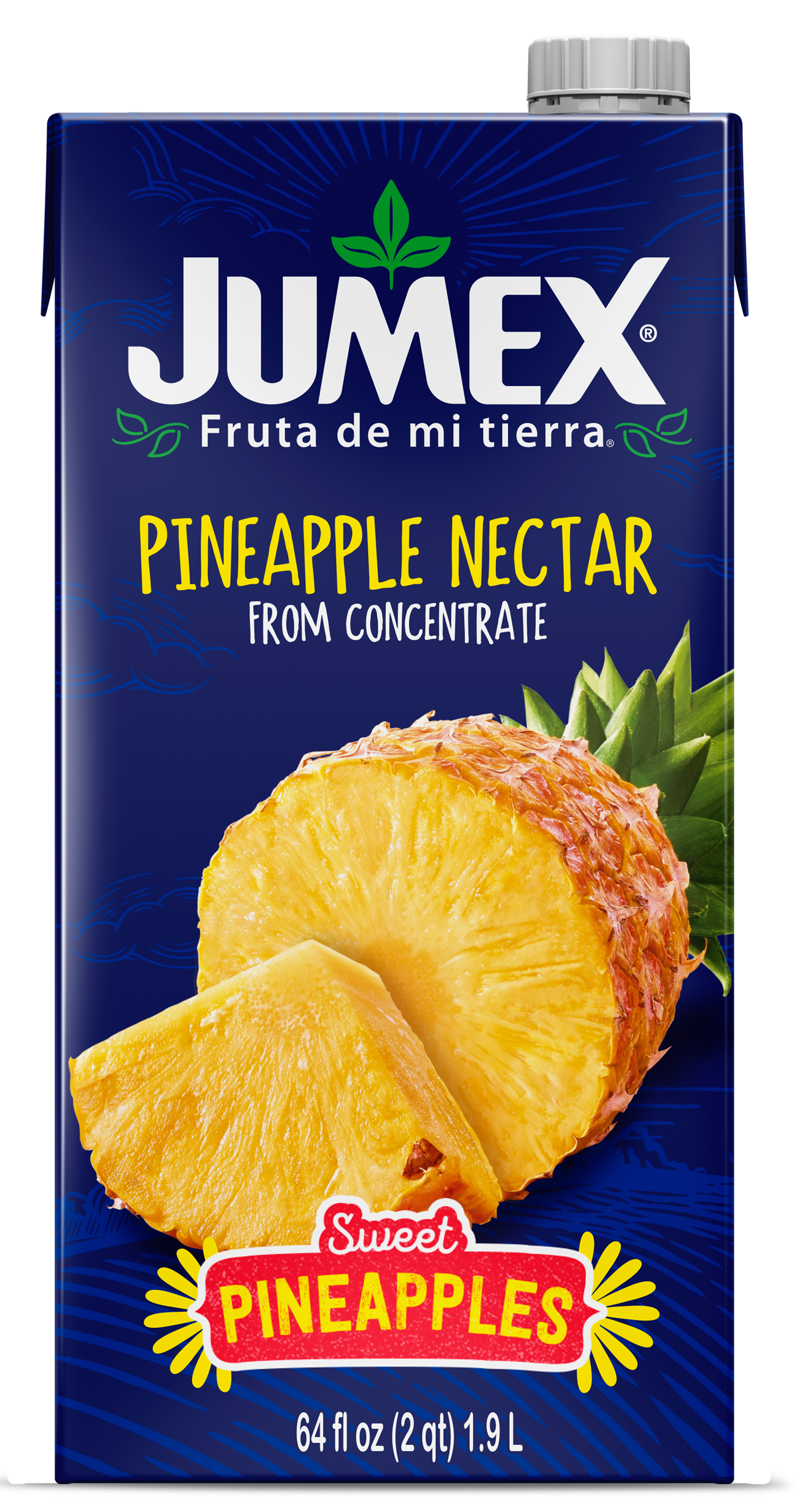 Jumex Peach Nectar 64 fl oz (1.9L) Tetra Pak - 8 pack